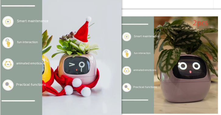 Smart Planter Endless Fun Over 49 Rich Expressions 7 Smart Sensors And AI Chips Make Raising Plants Easy And Fun 128a75d3 813