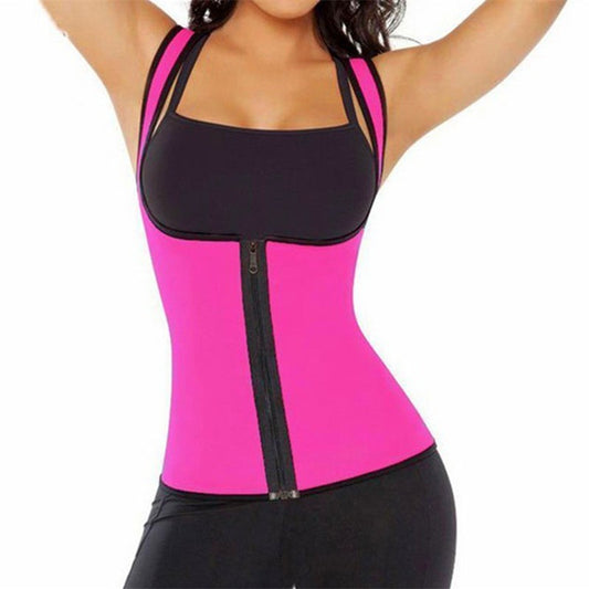 Women Zipper Slimming Waist Corsets 1292192499641