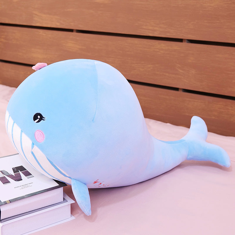 Whale doll pillow 1295629927666