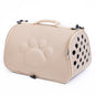 Solid color footprint EVA pet folding bag 1297720949214