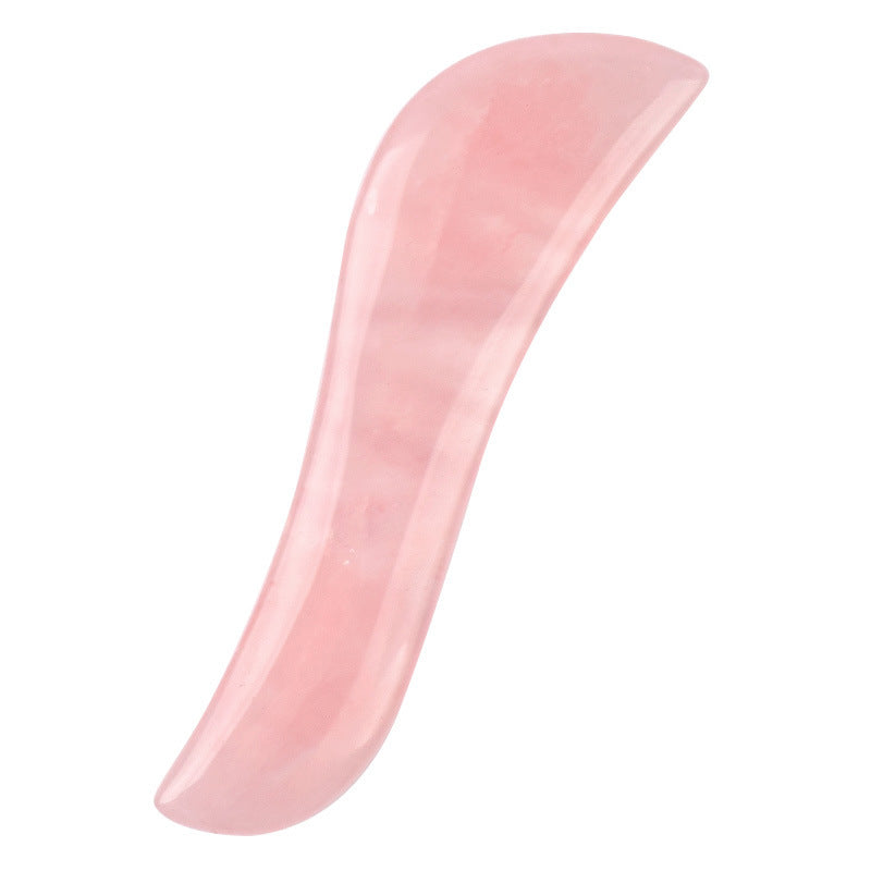 Whole Massage Gua Sha Tools Natural Rose Quartz Massage Stone 1298871247773