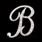 English letter brooch with diamonds 1299237325746
