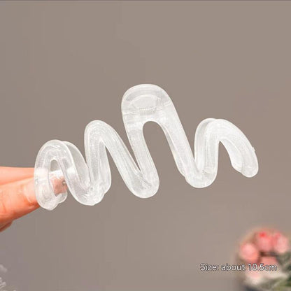 Dopamine Girl Shark Large Hair Clip Female Temperament 12a795ae c1a7 4ca8 9b73 d944eed4bc89 trans