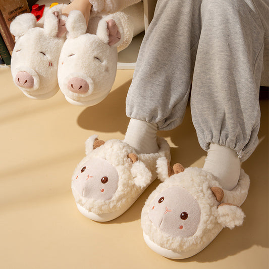 Cute Cartoon Home Cotton Slippers 12b67b96 c4e3 4870 87ad aaafff1e45c6