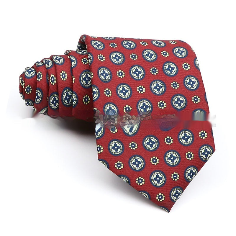 Business Polyester Men's Printed Workplace Tie 12bb7ec6 ee09 4181 a421 241ba0cbecdc fine