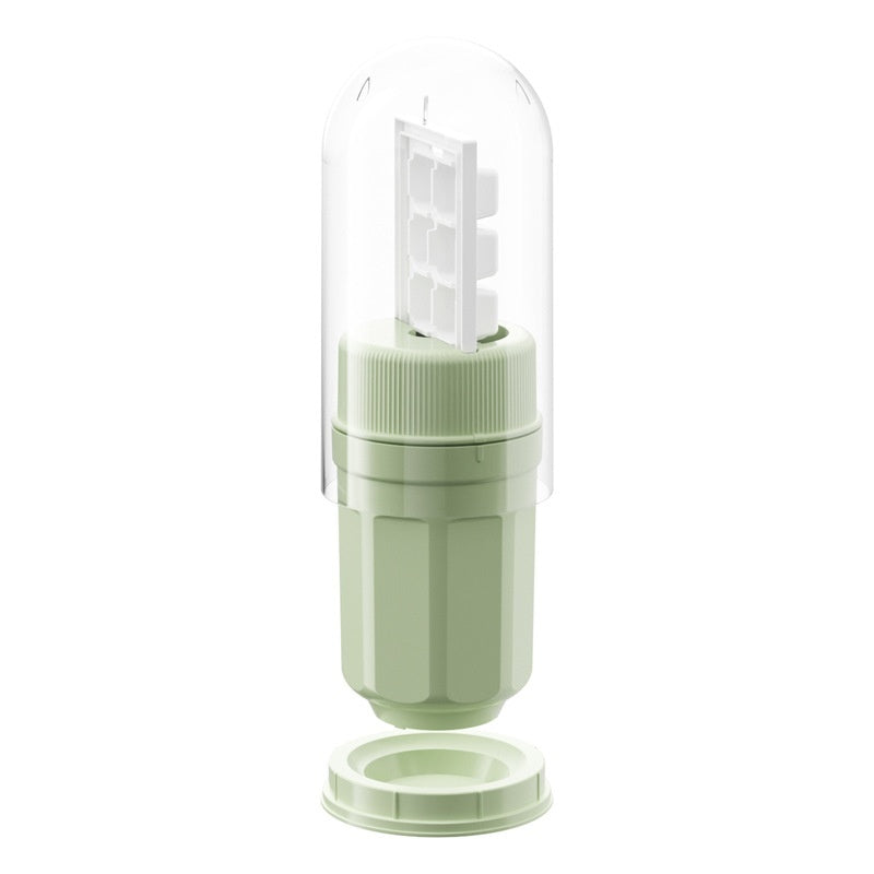 Twisting Ice Cup Rotating Release Ice Cube Trays Rotation With Cover Ice Block Mold For Freezer Home Refrigerator Storage 12c