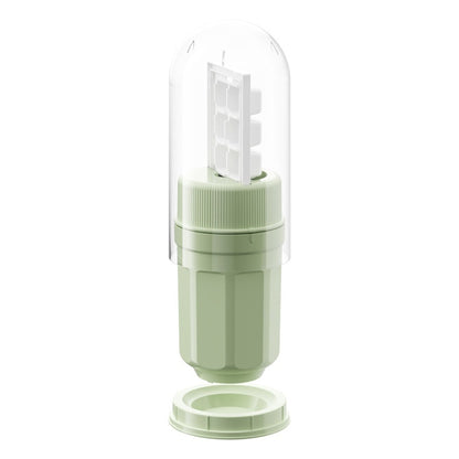 Twisting Ice Cup Rotating Release Ice Cube Trays Rotation With Cover Ice Block Mold For Freezer Home Refrigerator Storage 12c