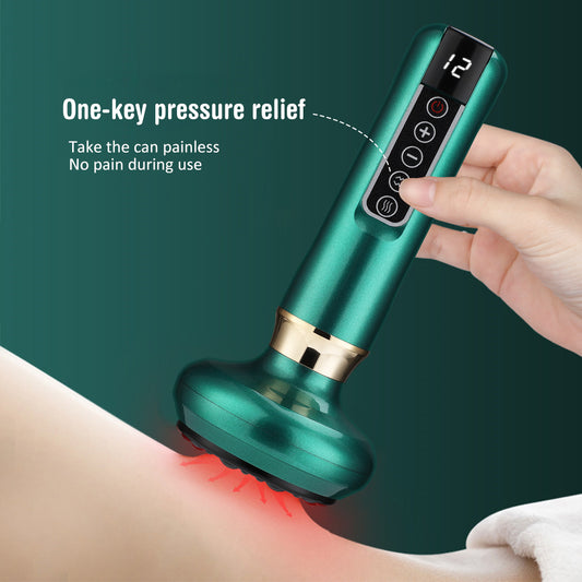 Electric Vacuum Cupping Massager For Body Anti-Cellulite Suction Cup Gua Sha Massage Body Cups Guasha Fat Burning Slimming Ja