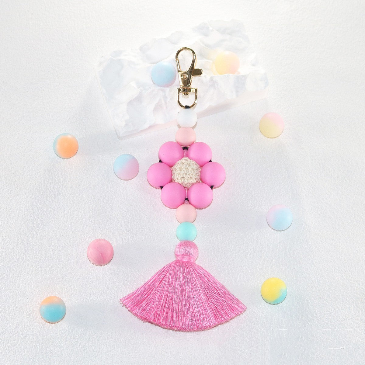 Creative Silicone Tassel Key Chain 12d98688 b104 4b61 94c3 38c8327422e6
