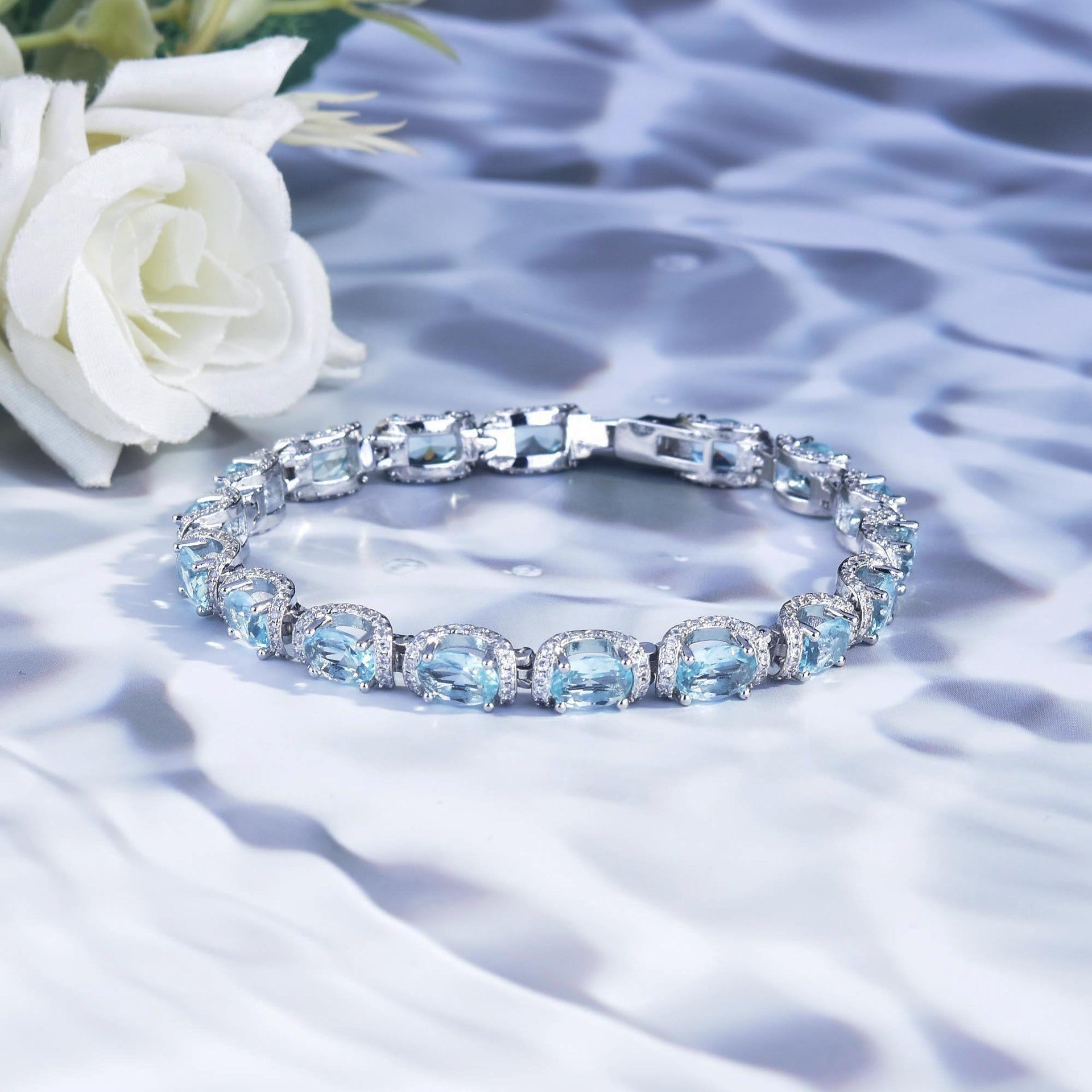 Galaxy Princess Lace Lace Aquamarine Bracelet Color Treasure Ring 12ebd8b3 3850 4840 9c67 ec35e2e4c4fb