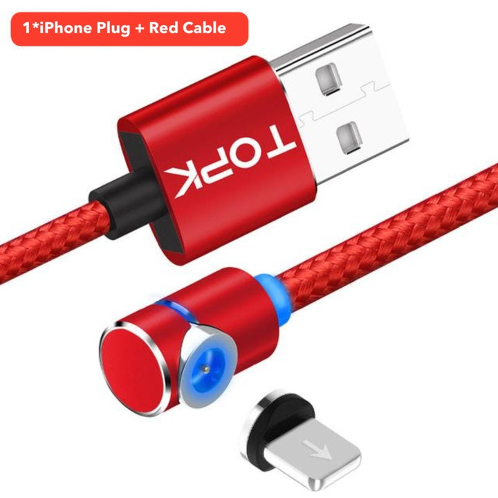 Magnetic Cable Micro Usb Cable 360 Degree Rotate Magnetic Charge Phone Charging Cord Wire 1301251578379