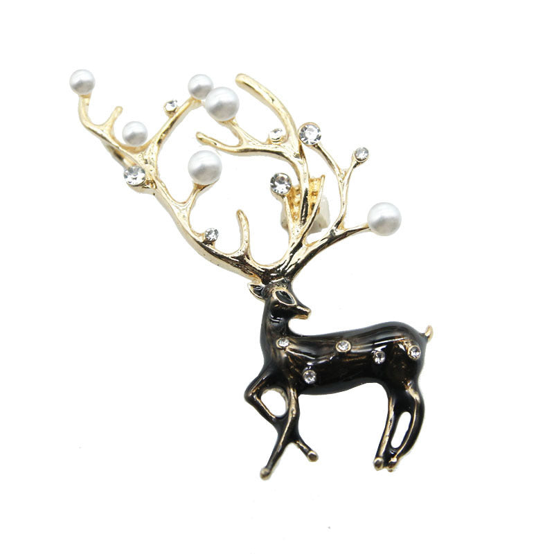 Fashionable and exquisite drip deer brooch 1304510156293