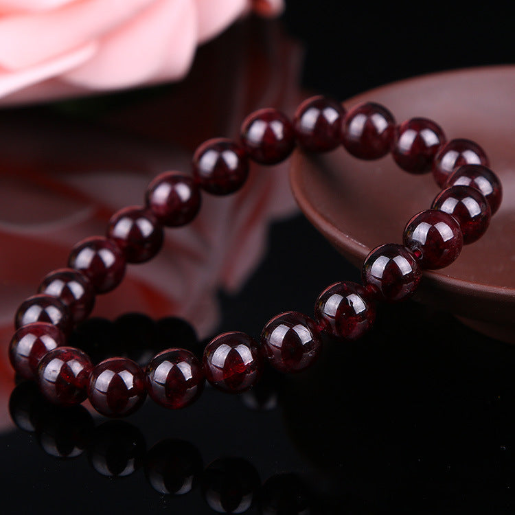 Wine Red Bead Bracelet 1305364306389 e5fb795e 5e4b 401d a107 f0b47c49813c