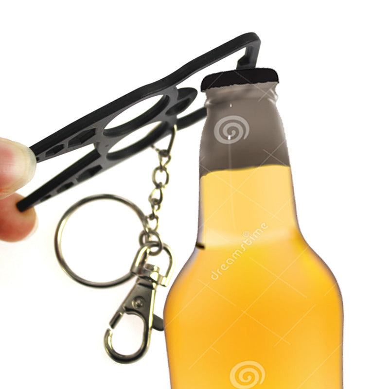 Multi-function keychain zinc alloy bottle opener 1309069203120
