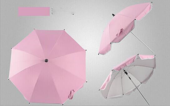 360 Degrees Pram Umbrellas Cart Accessories Adjustable Stroller Umbrella - HD Wireless Product #10