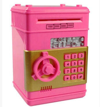 Automatic Paper Money Piggy Bank Gift Money Box Safe 1315747958440