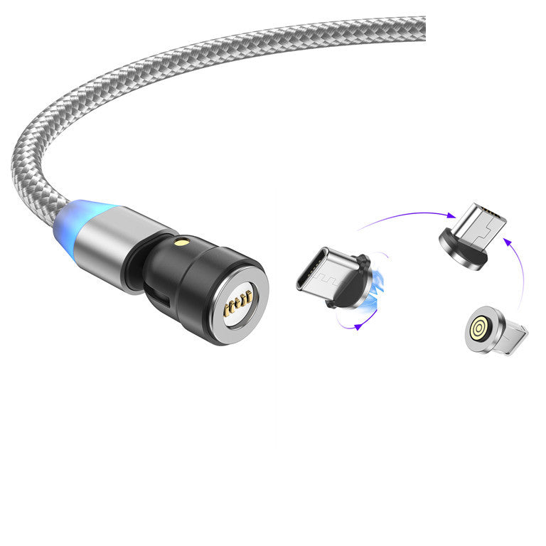 Mobile Phone Charging Three-in-one Magnetic Data Cable - 图片 12
