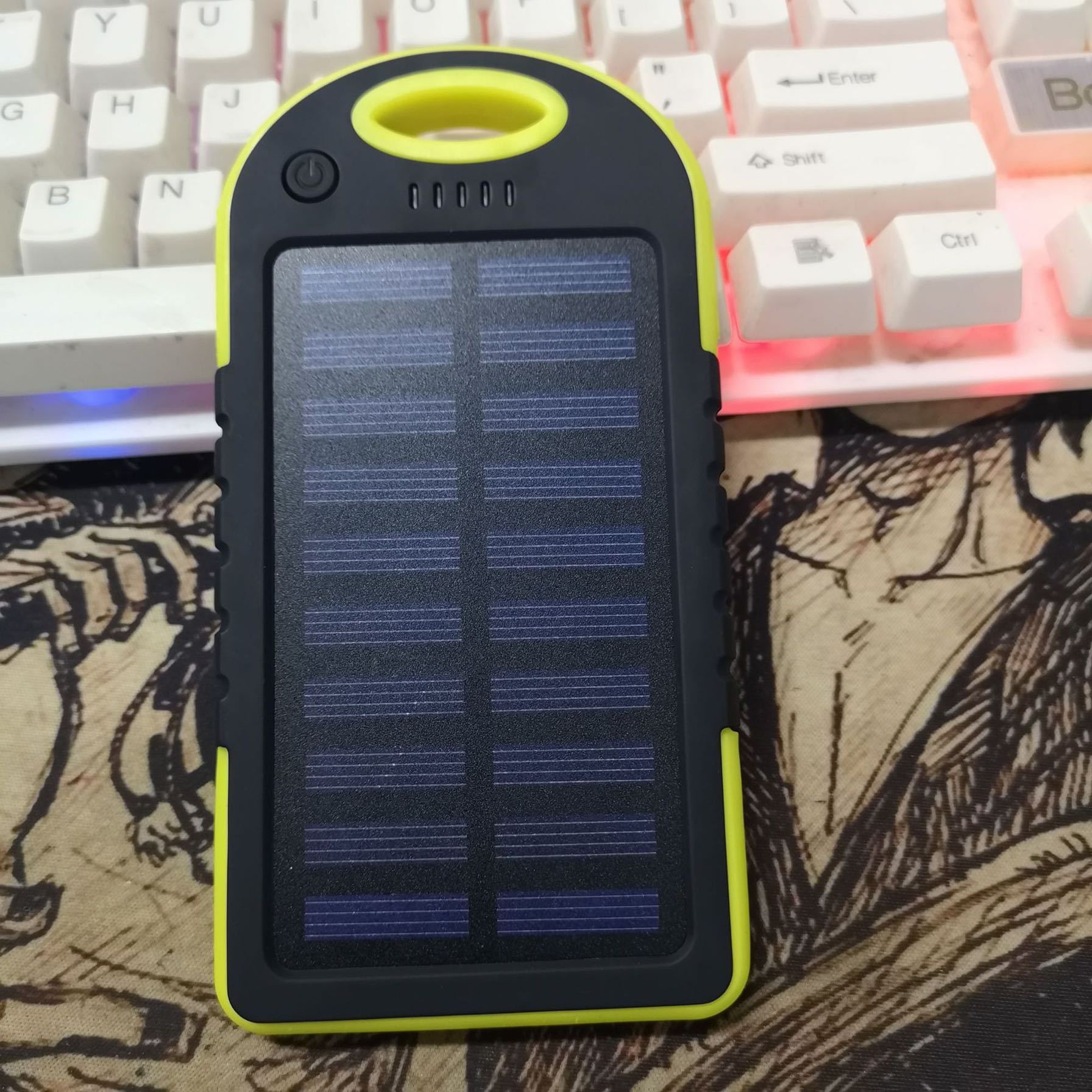 Portable power source solar power charger 131607660354