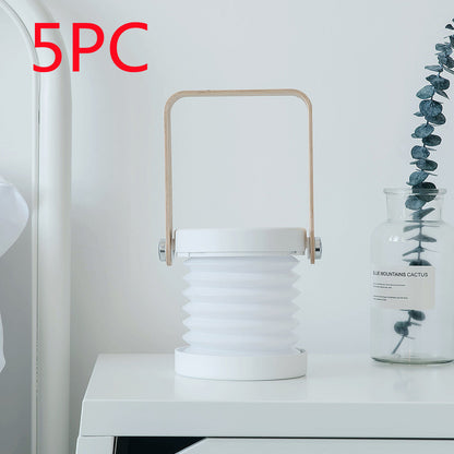 Foldable Touch Dimmable Reading LED Night Light Portable Lantern Lamp USB Rechargeable For Home Decor 13162d6e 9ad5 4582 b812