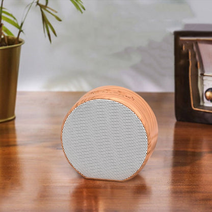 Wood grain bluetooth speaker 131782795257