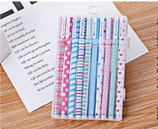 10 Pcs  Pack Colored Gel Pen Ink Pen Promotional Gift Stationery School & Office Supply - 图片 3