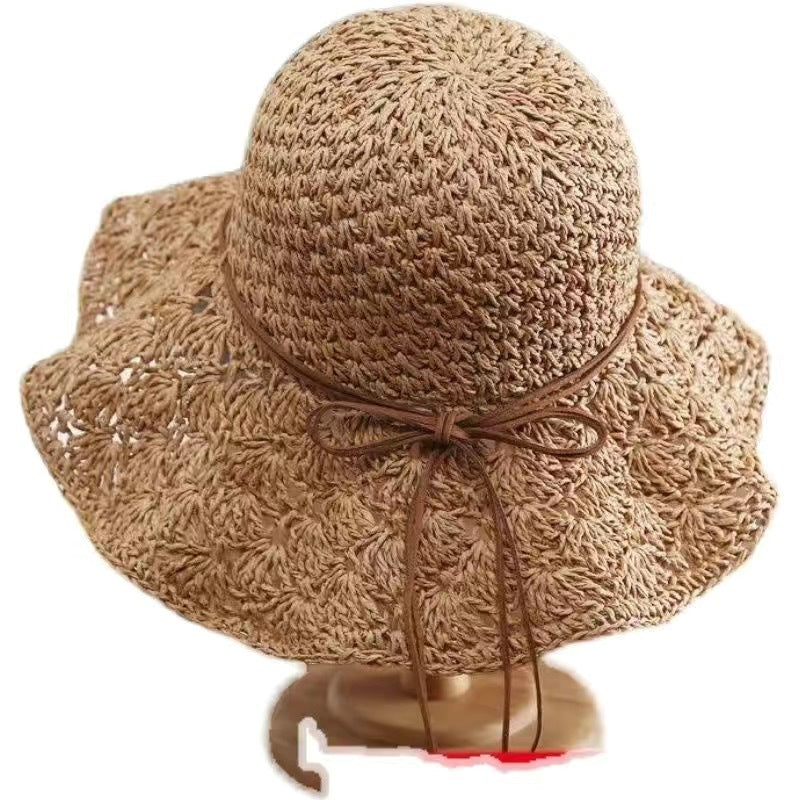 Fashionable Handmade Crochet Straw Hat 131c6c4b 857f 4618 9b83 392722afbb30