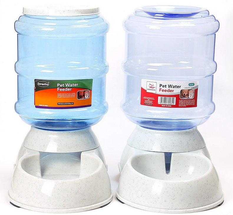 Cats Dogs Automatic Pet Feeder Drinking Water Fountains Large Capacity Plastic Pets Dog Food Bowl Water Dispenser 13207052010