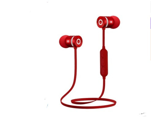 Metal magnetic sports Bluetooth headset wireless In-ear neck-mounted music headset gift - 图片 1
