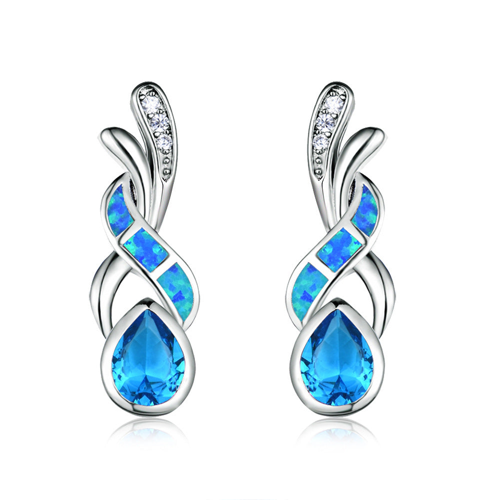 Purple Drop Diamond Earrings 13223532271513