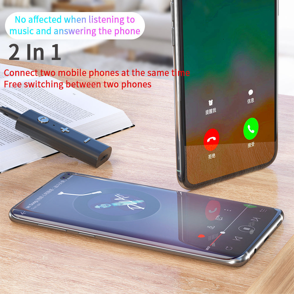 Essager Bluetooth 5.0 Receiver For 3.5mm Jack Earphone Wireless Adapter 1324896026996