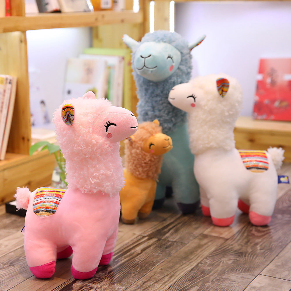 Alpaca Llama Plush Toy Doll Animal Stuffed Animal Dolls 13274664950121