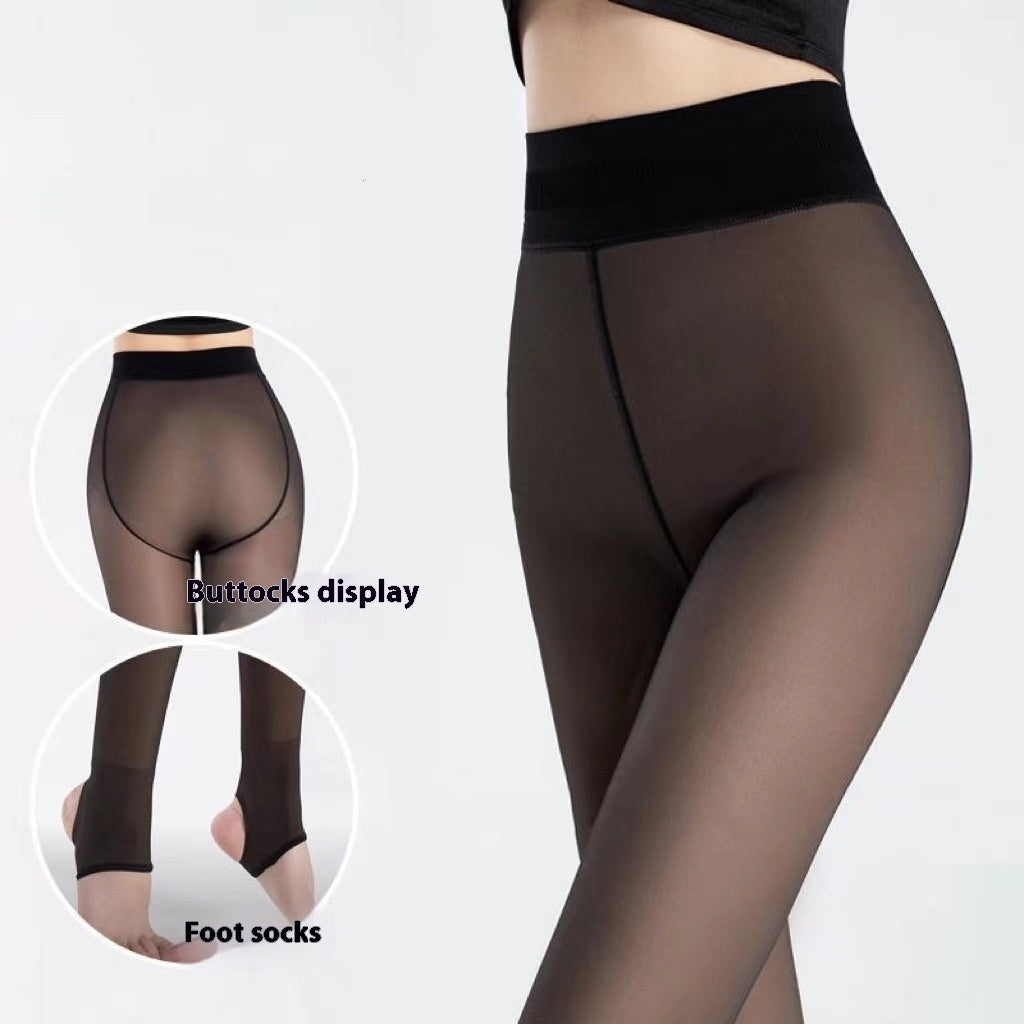 Water Light Socks Black See-through One-piece Trousers Fleece-lined Thickened 132e9118 15b6 4a3e a66a cfeb5793827d trans