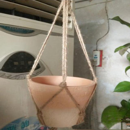 Hanging Pot Holder Rope Basket 133038307206
