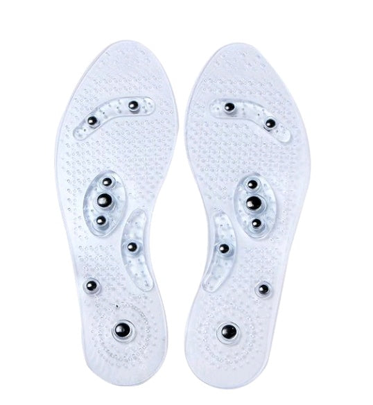 Magnet Magnetic Plus Elastomer Transparent Silicone Massage Insole Health Massage Insole Magnetic Therapy Anti-fatigue 133219