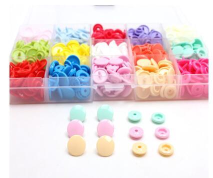 Sewing Resin Plastic Snap Button Box Set 13339815440415