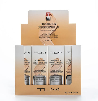 Temperature Liquid Foundation Concealer Portable Natural Color  Makeup Foundation BB Concealer 1335842735313