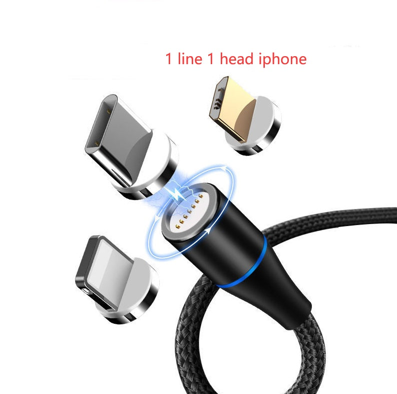 Magnetic data cable three in one fast charge - 图片 7