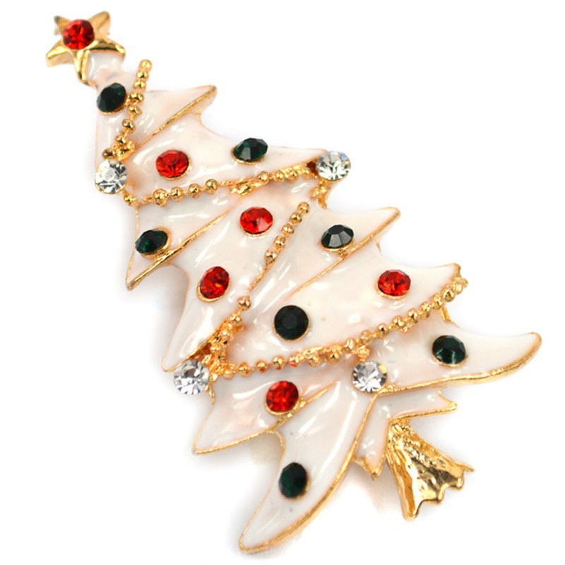 Christmas Tree Brooch Pin Women Girls Jewelry 1338589417408