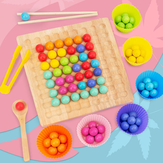 Wooden Fun Children's Early Education Board Game Educational Toys 1339204528331