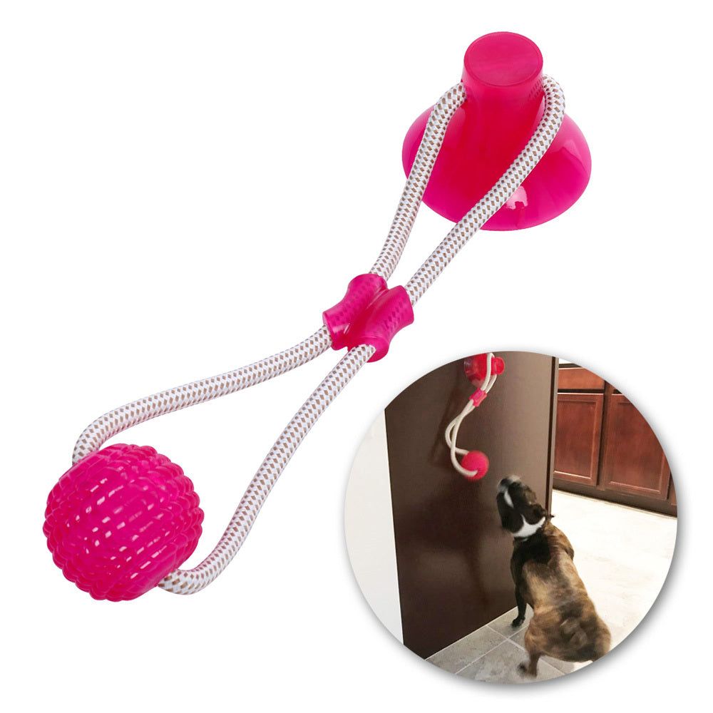 Pet dog rubber sucker molar toy 1340216475491