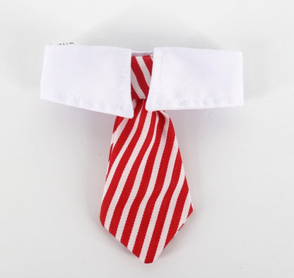 Pet bow tie tie child baby tie cartoon print small tie spot wholesale dog tie 1340575014173