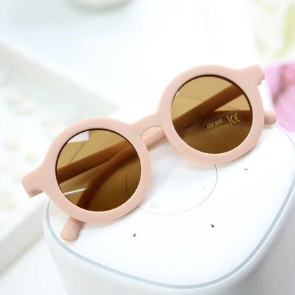 Children's Sunglasses Baby 1-5 Years Old Retro Korean Version Cute Sunscreen 134153d0 824a 48ec 83a4 02a72f439019