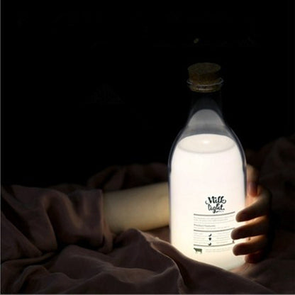 Milk Bottle USB Charing LED Nightlight Lamp Baby Gift 1342687159547