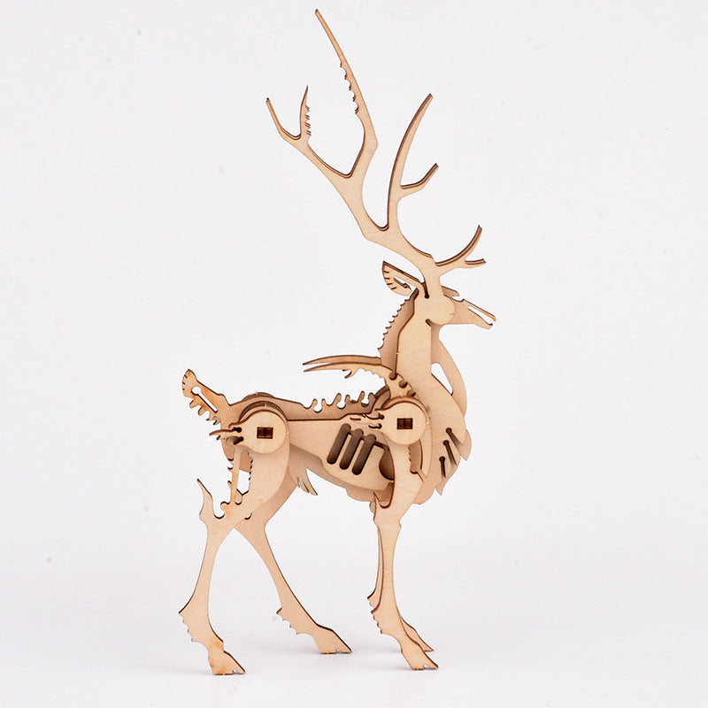 Wooden 3D animal puzzle 1342861367855