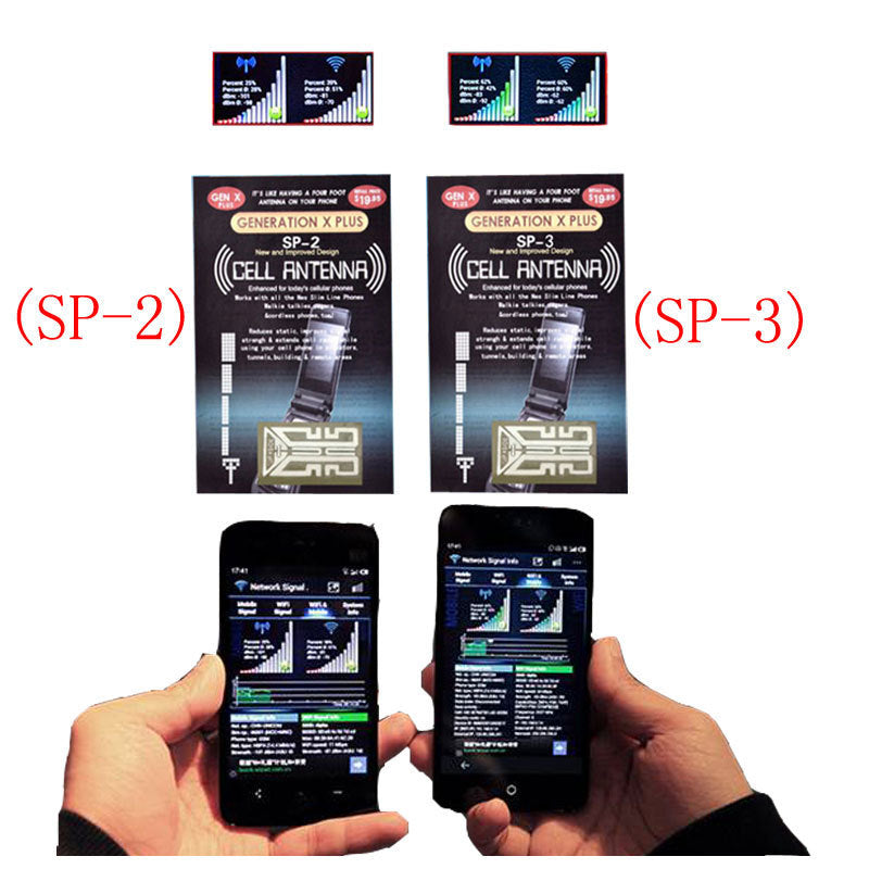 Cell phone signal enhancement stickers 1342925942584
