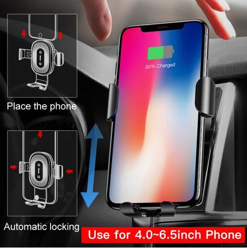 Gravity Bracket Wireless Charging Car Two-in-one Wireless Charging Bracket Charger 1344423262413