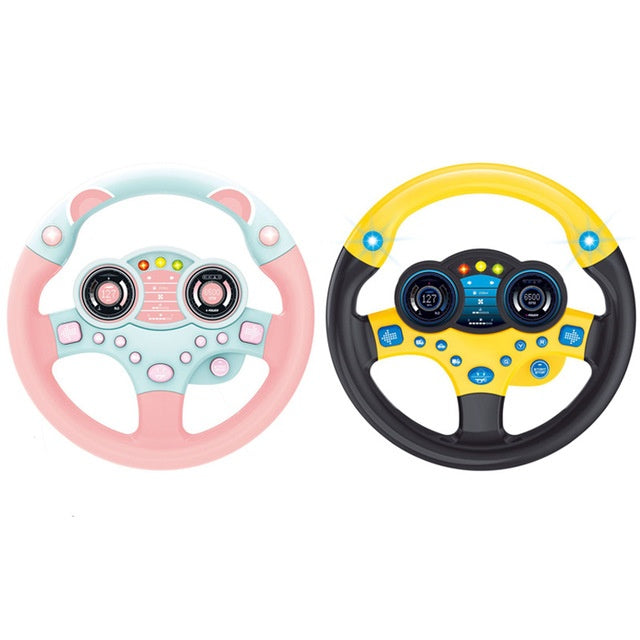 Co-pilot simulation steering wheel puzzle simulation toy 13446905872090
