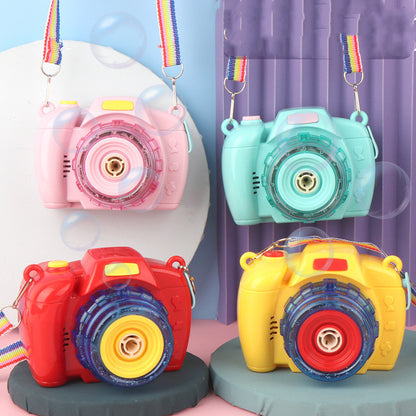 Camera Bubble Blowing Toys For Kids Fully-Automatic Soap Bubble Machine 1346368583979