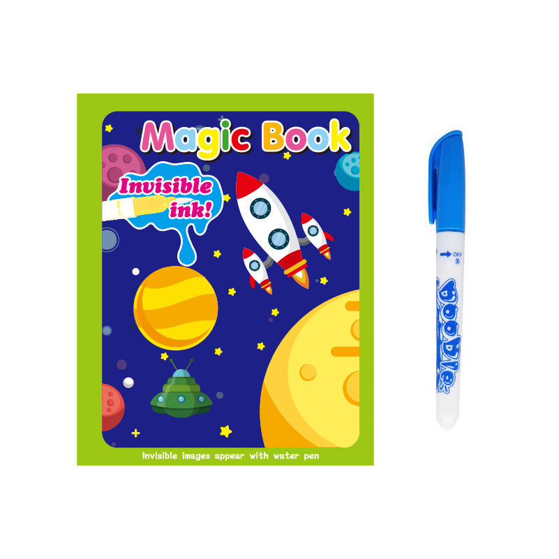 Children's Creative Magic  Water Painting Book 134679813487