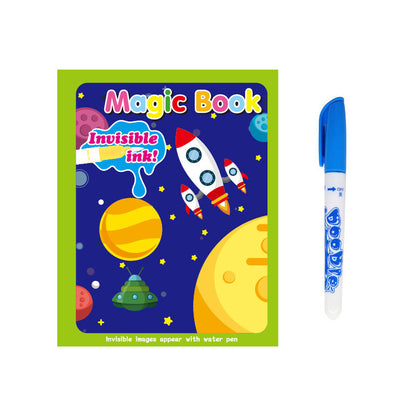 Children's Creative Magic  Water Painting Book 134679813487